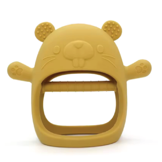 BABY TEETHER TOY, ANTI-DROP SILICONE BABY TEETHER