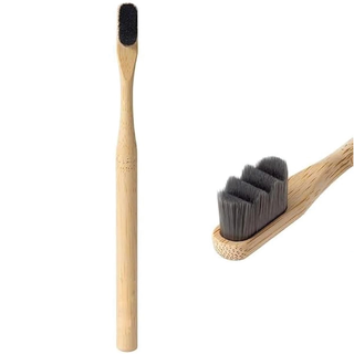 BAMBOO BRUSH 20,000 NANO BRISTLES ROUND HANDLE 1 PC