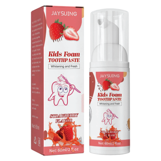 KIDS FOAM TOOTHPASTE STRAWBERRY FLAVOUR