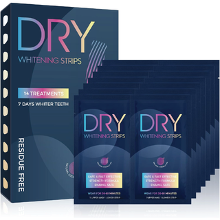 DRY WHITENING STRIPS RESIDUE FREE