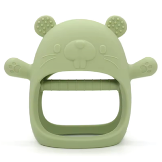 BABY TEETHER TOY, ANTI-DROP SILICONE BABY TEETHER