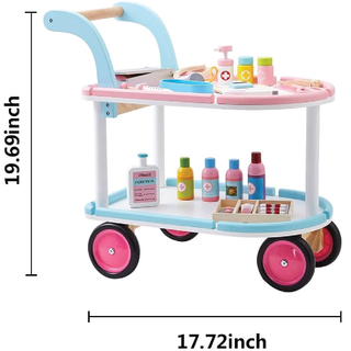 DOCTOR TOYS FOR KIDS, MEDICAL CART PLAY SET