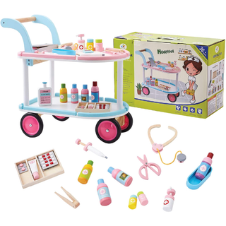 DOCTOR TOYS FOR KIDS, MEDICAL CART PLAY SET